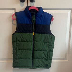 Gap Kids Colorblock Puffer Vest YXL